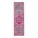 Vintage Turkish Hand-Knotted Wool Cotton Pink Runner Rug 80x264