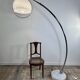 Lampadaire arc télescopique goffredo reggiani italie 1970