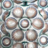 Barbotine oyster plates Digoin