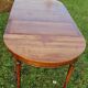 Table ronde avec rallonges