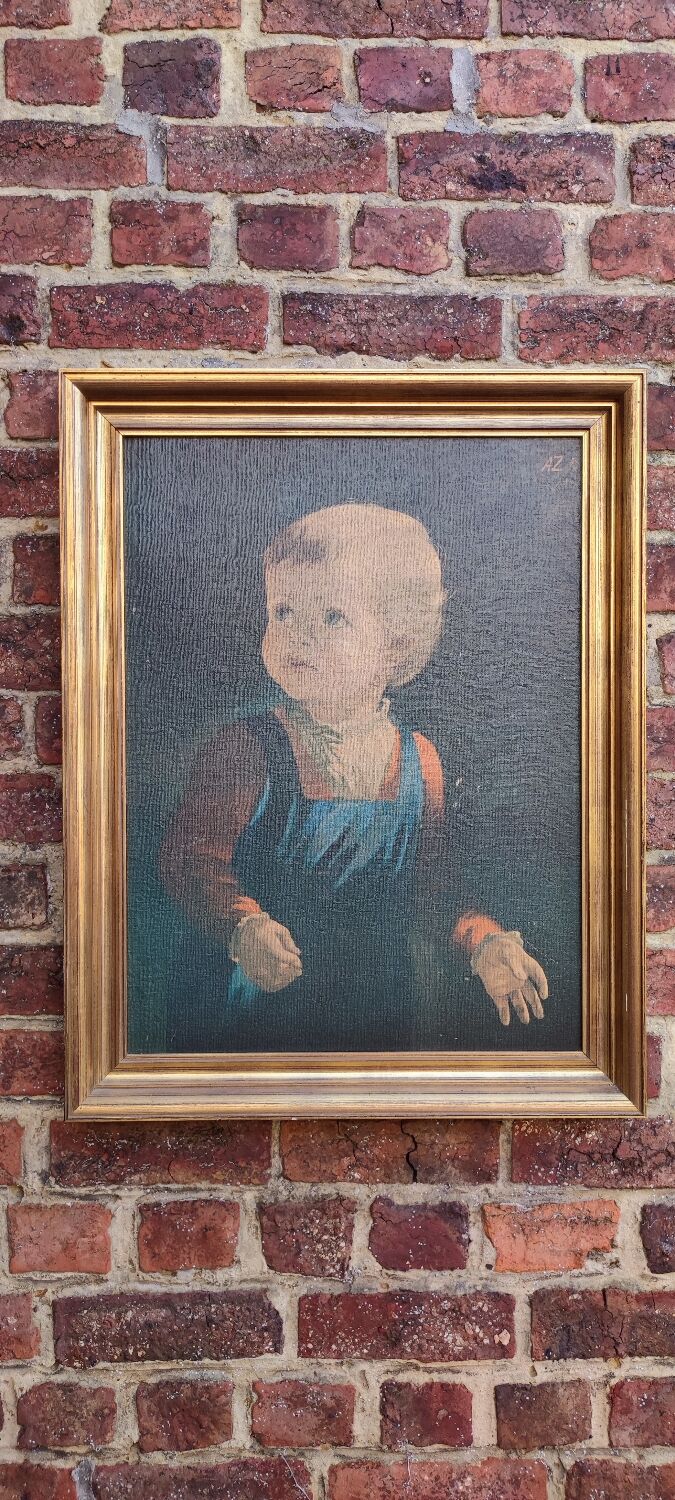 Anna Zinkeisen portrait frame