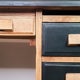 Vintage drawer desk redesigned