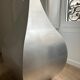 Monumental sculptural vase in aluminium – Italian design – De Castelli