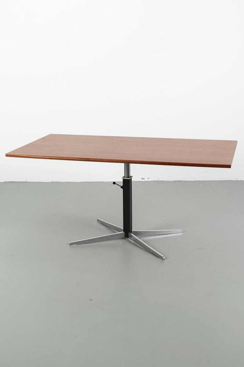 Vintage Adjustable Table by Wilhelm Renz