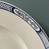 Plat ancien, collection Livry, Keller et Guerin Lunéville