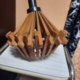 Vintage wooden pendant light