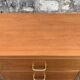 Vintage chest of drawers with compass feet 1960 H112