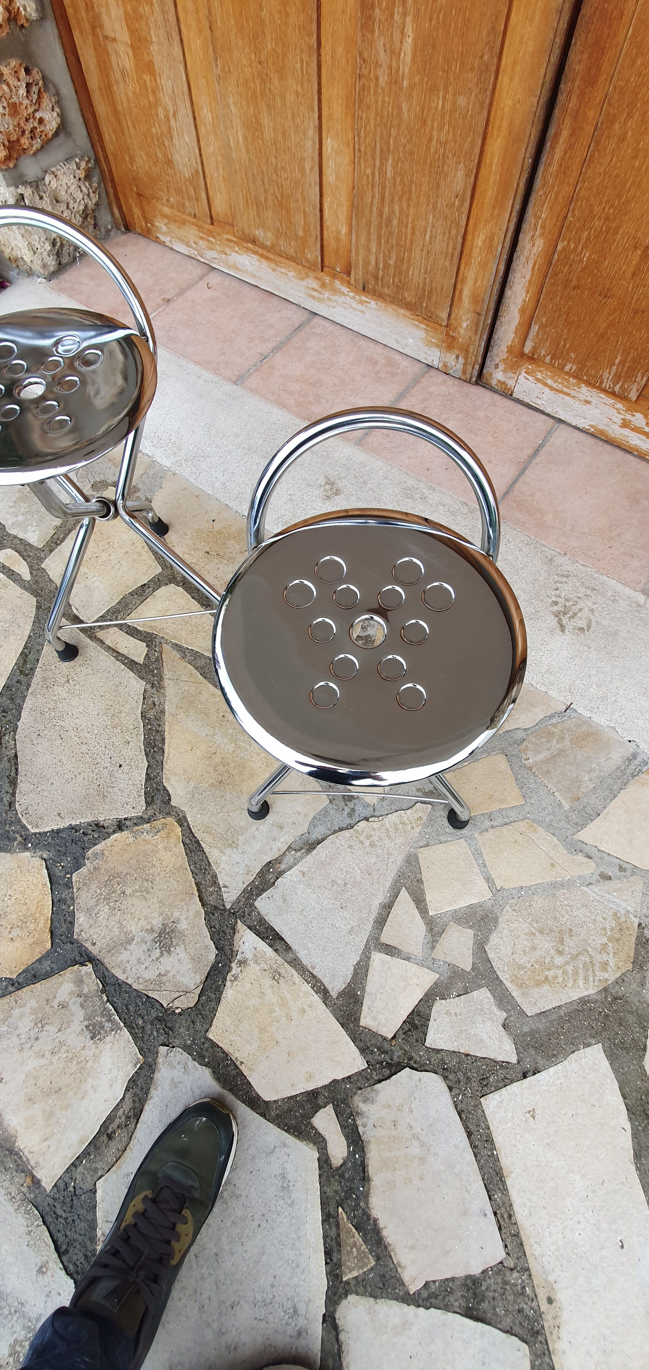 Vintage Tubecon Folding Stool