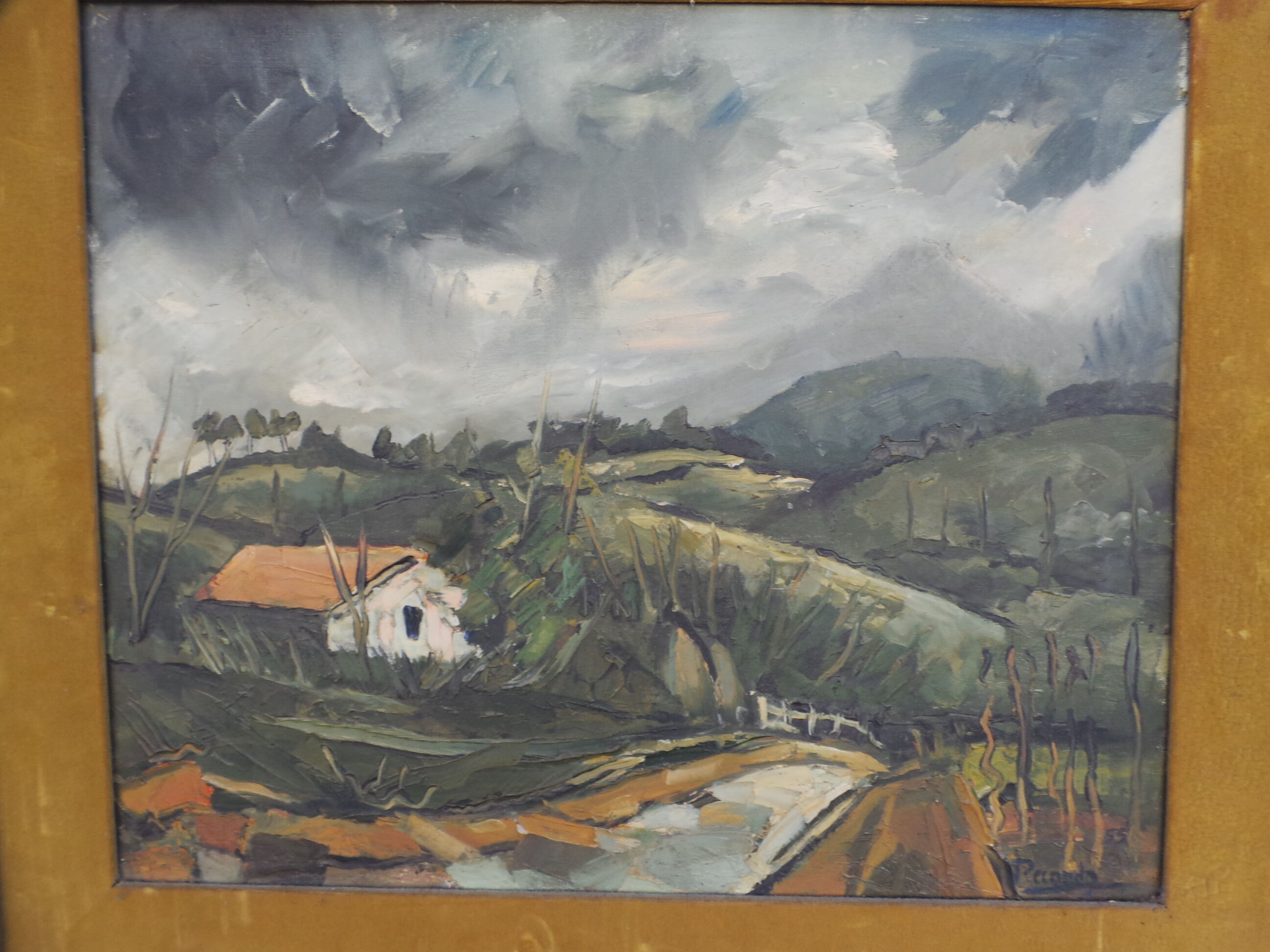 Landscape oil on canvas