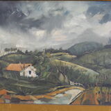 Landscape oil on canvas