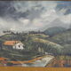 Paysage huile sur toile