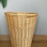 Large Wicker Laundry Basket 1980s/90s