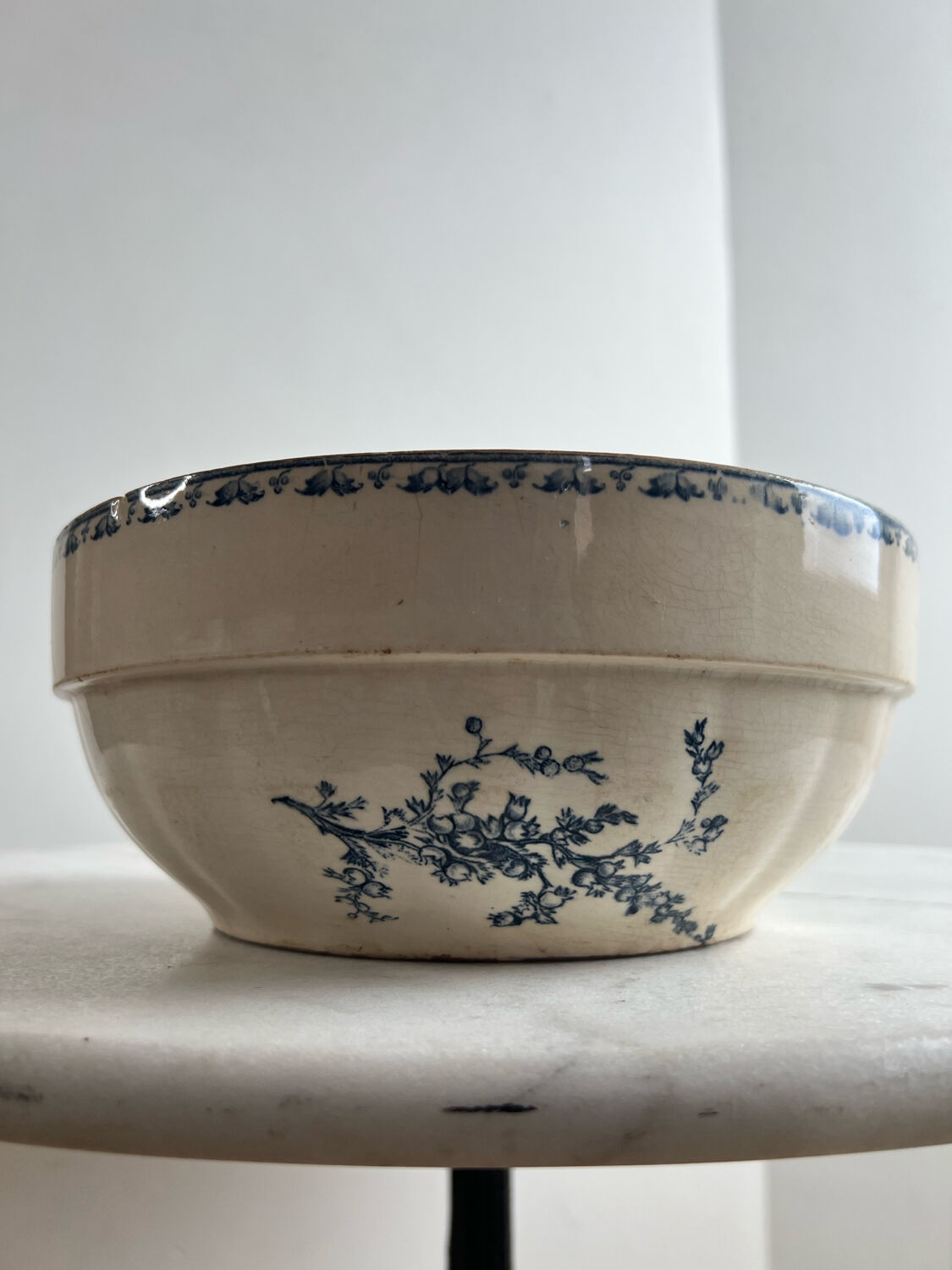 Large Sarreguemines Carmen Salad Bowl