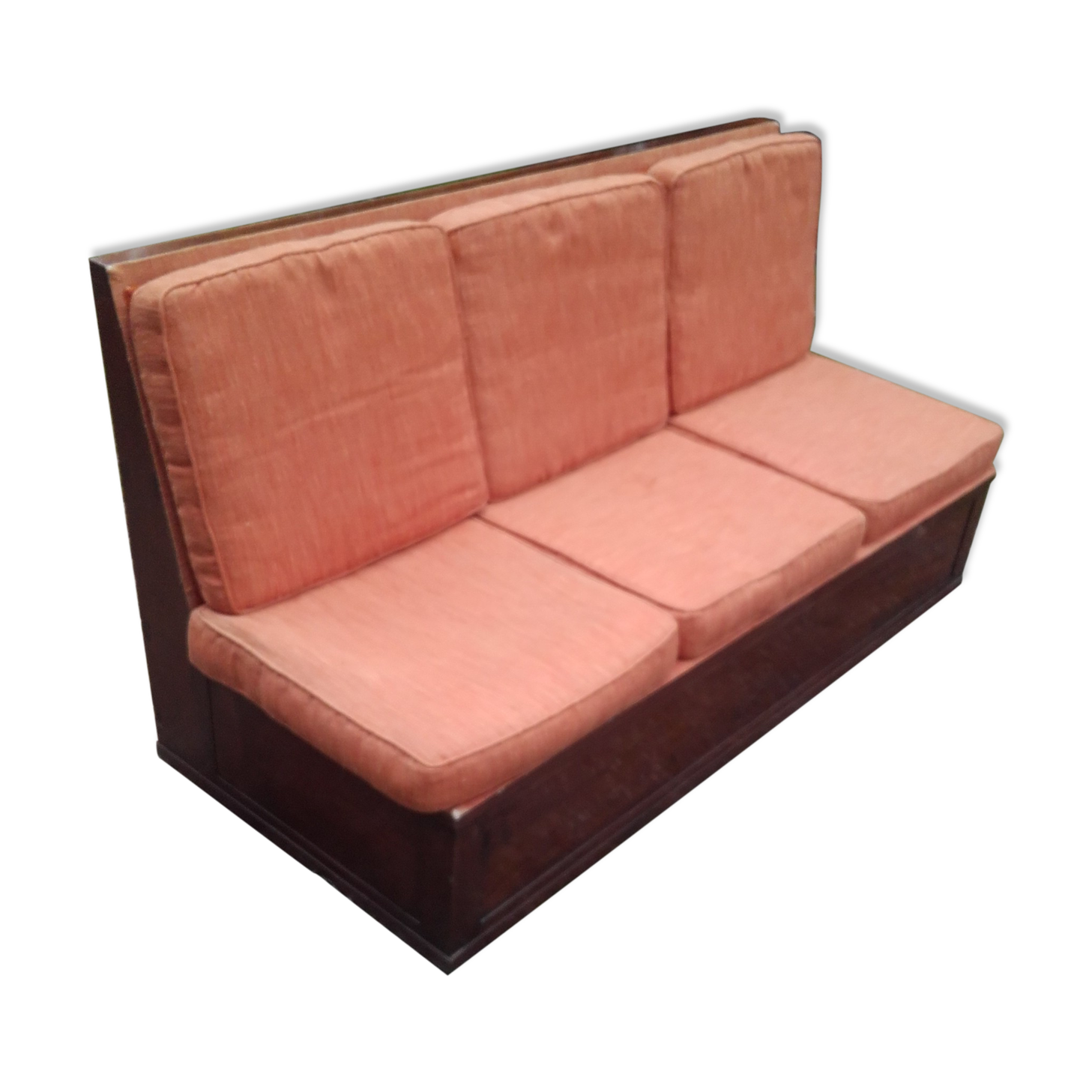 Vintage boat bench