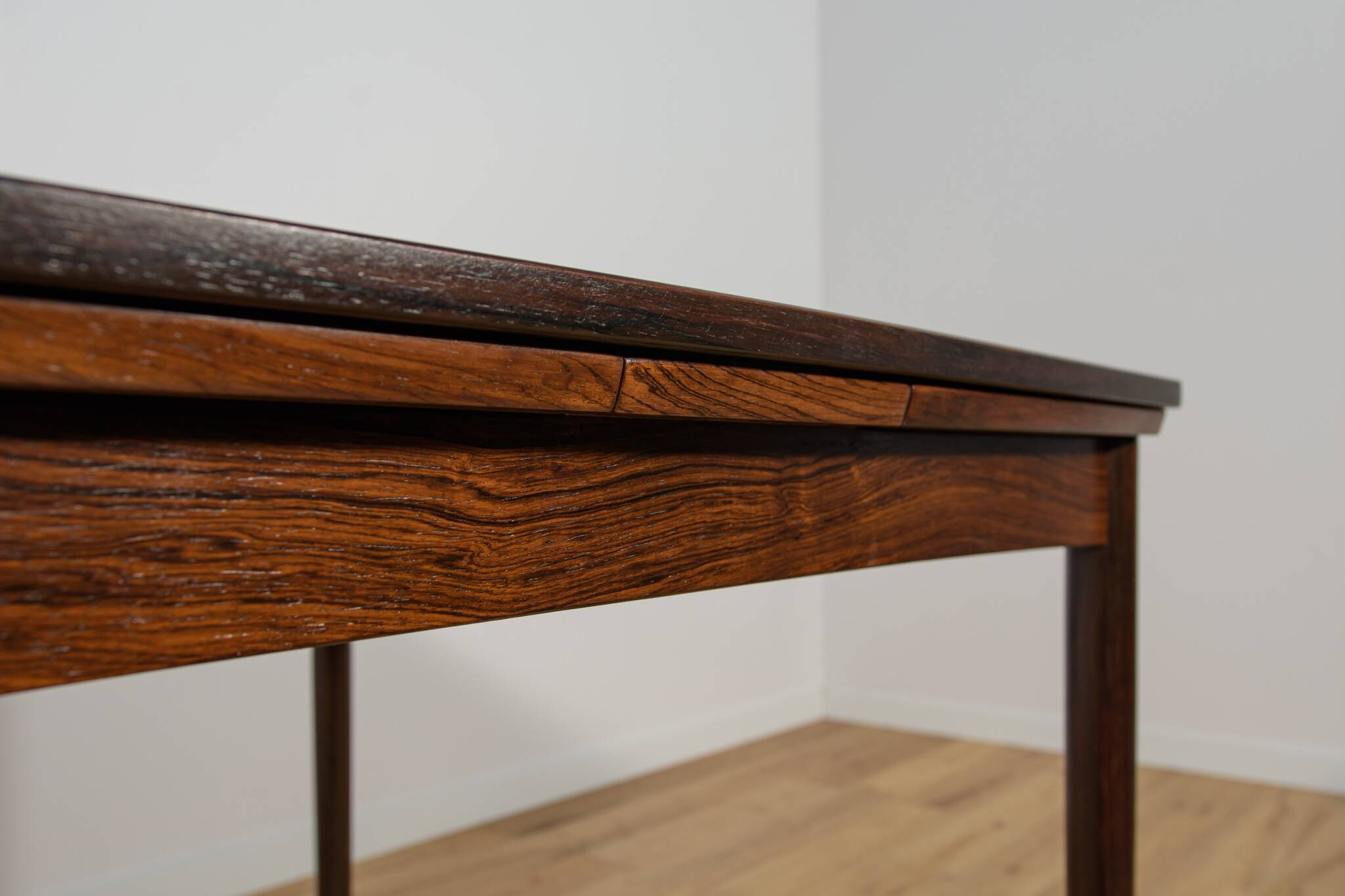 Mid-Century Danish Extendable Rosewood Dining Table, Denmark, 1960s