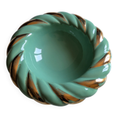 Rare Mid Century glazed ceramic ashtray