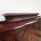 Pair of Art Decò single beds in mahogany and pink maple, 1940