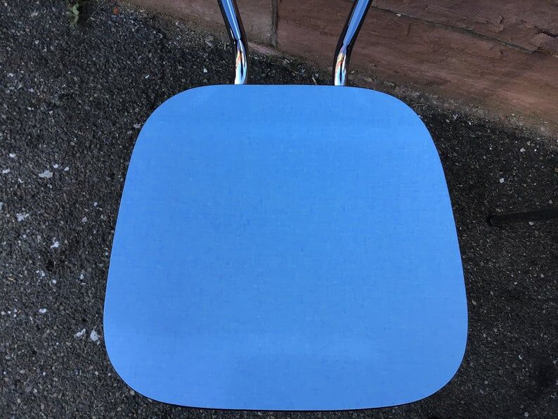 Pair of chairs in vintage formica 1960