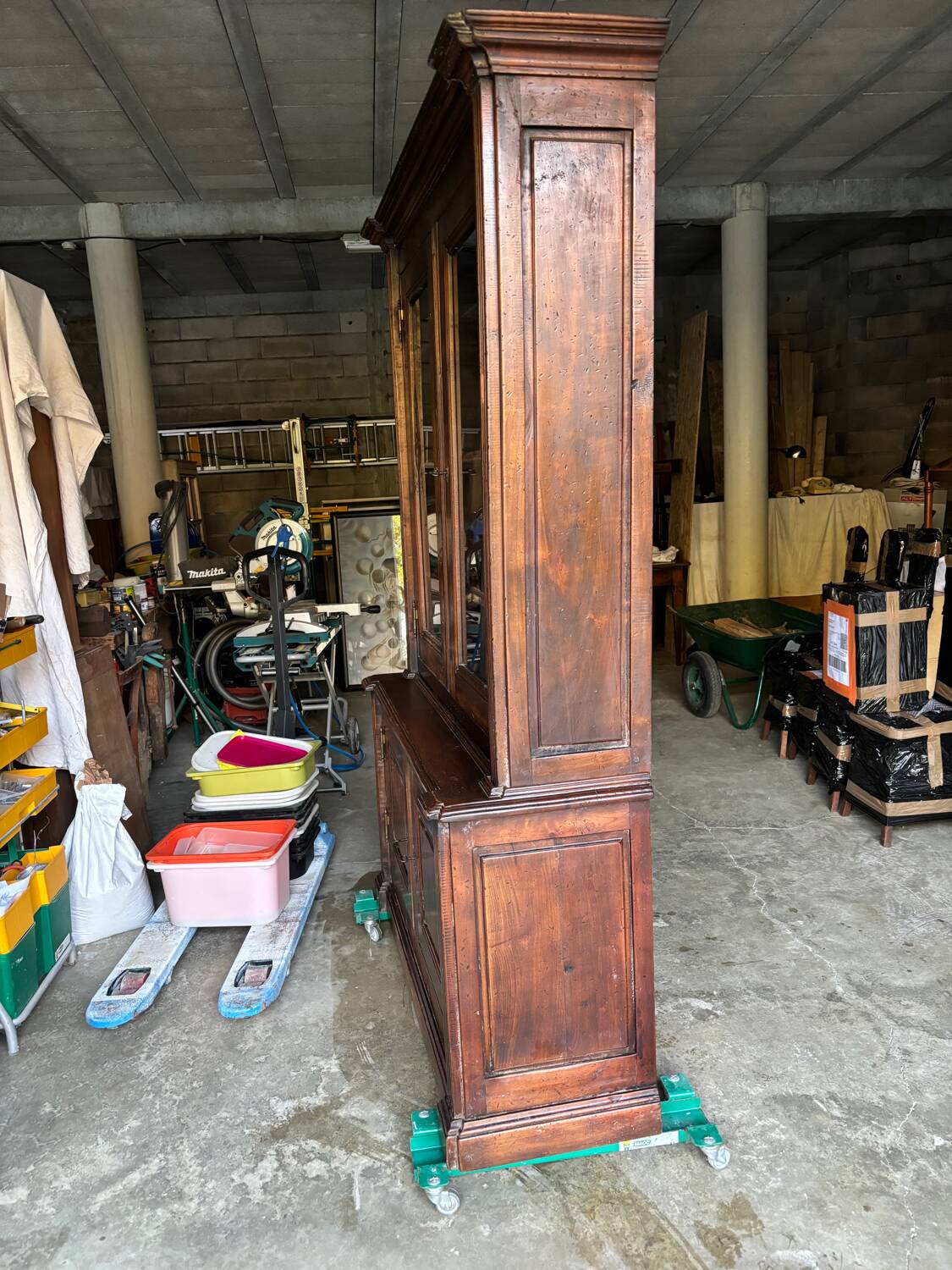 Meuble vitrine bibliothèque