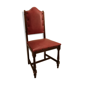 Chaise en bois d'époque - and