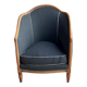 Armchair shepherdess gondola Art Deco 1930 redone