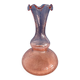 Pink crackle glass vase