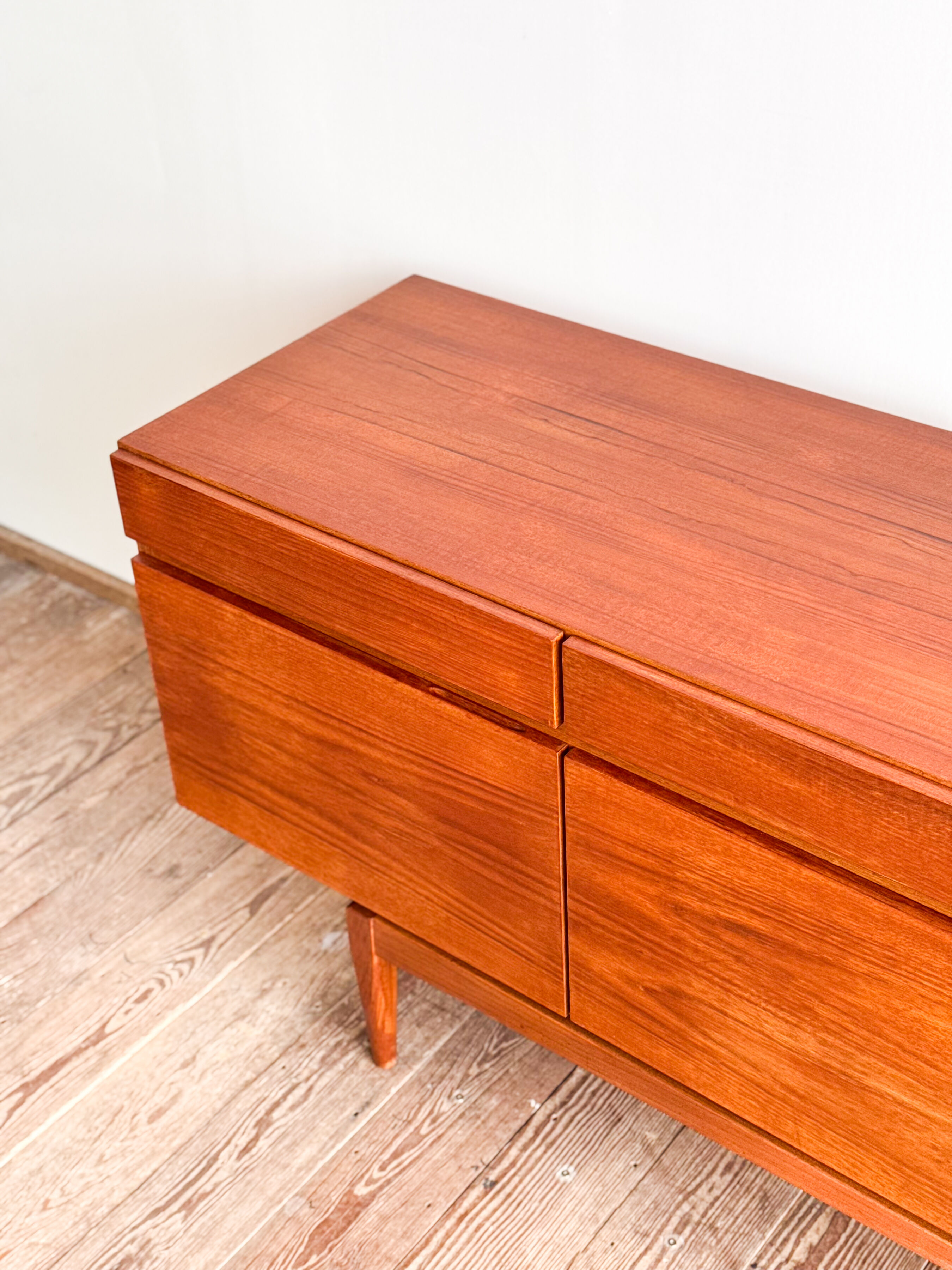 Enfilade Mid-Century en teck, modèle FA66 par Ib Kofod-Larsen pour Faarup