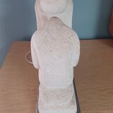 Albert tormos fertility carved stone lamp 70cm