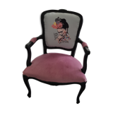 Fauteuil style Louis XV Frida Kahlo