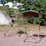 Set of 4 folding chairs
