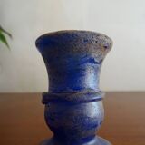 Miniature vase Scavo Seguso Vetri d'Arte iridescent glass Murano 1950