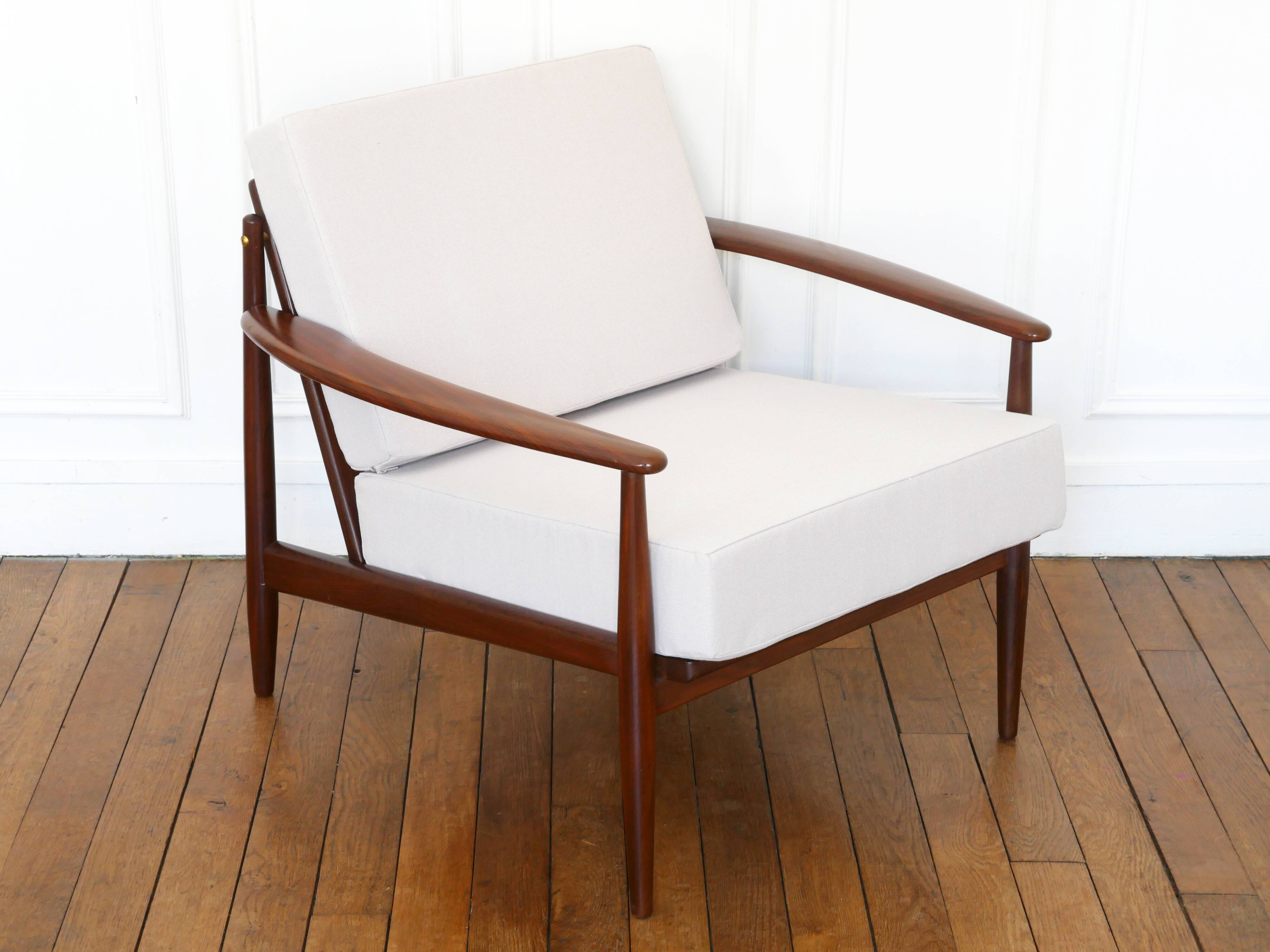Grete jalk armchair - fabric, foam & straps: new