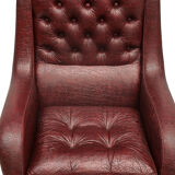 Pair of Varam armchairs with ottoman