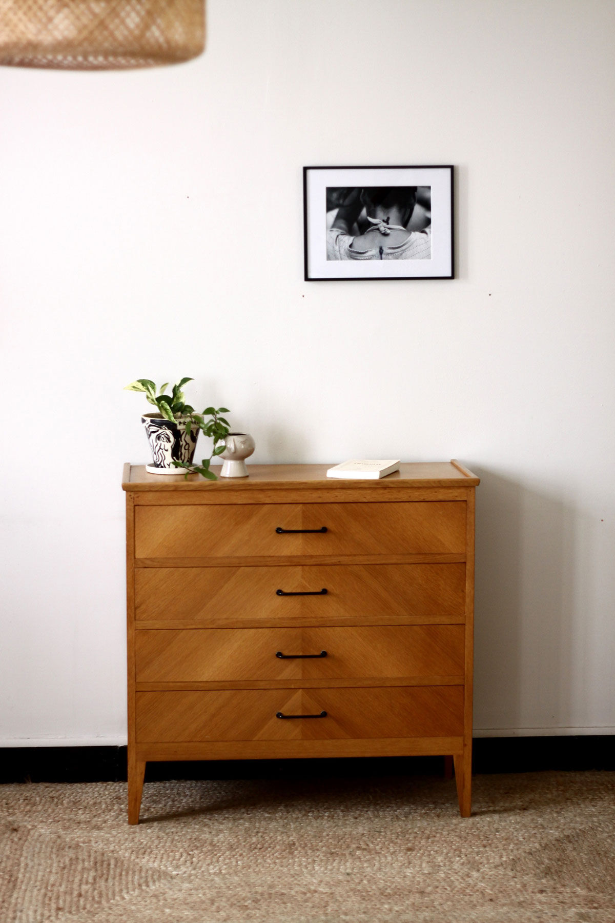 Vintage wooden dresser