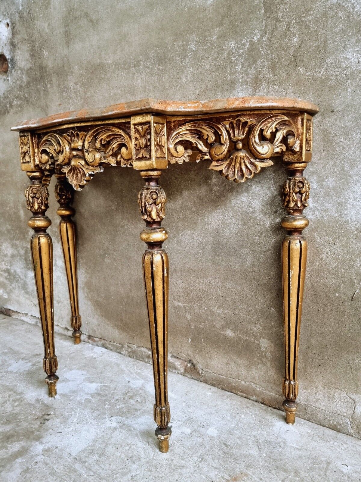 Old console table Louis XV style