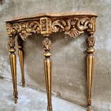 Old console table Louis XV style