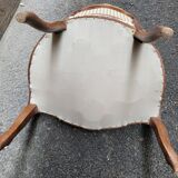 Lot de 2 fauteuils cabriolet de style Louis XV