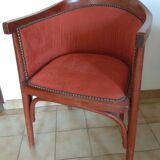 Period art deco barrel armchair
