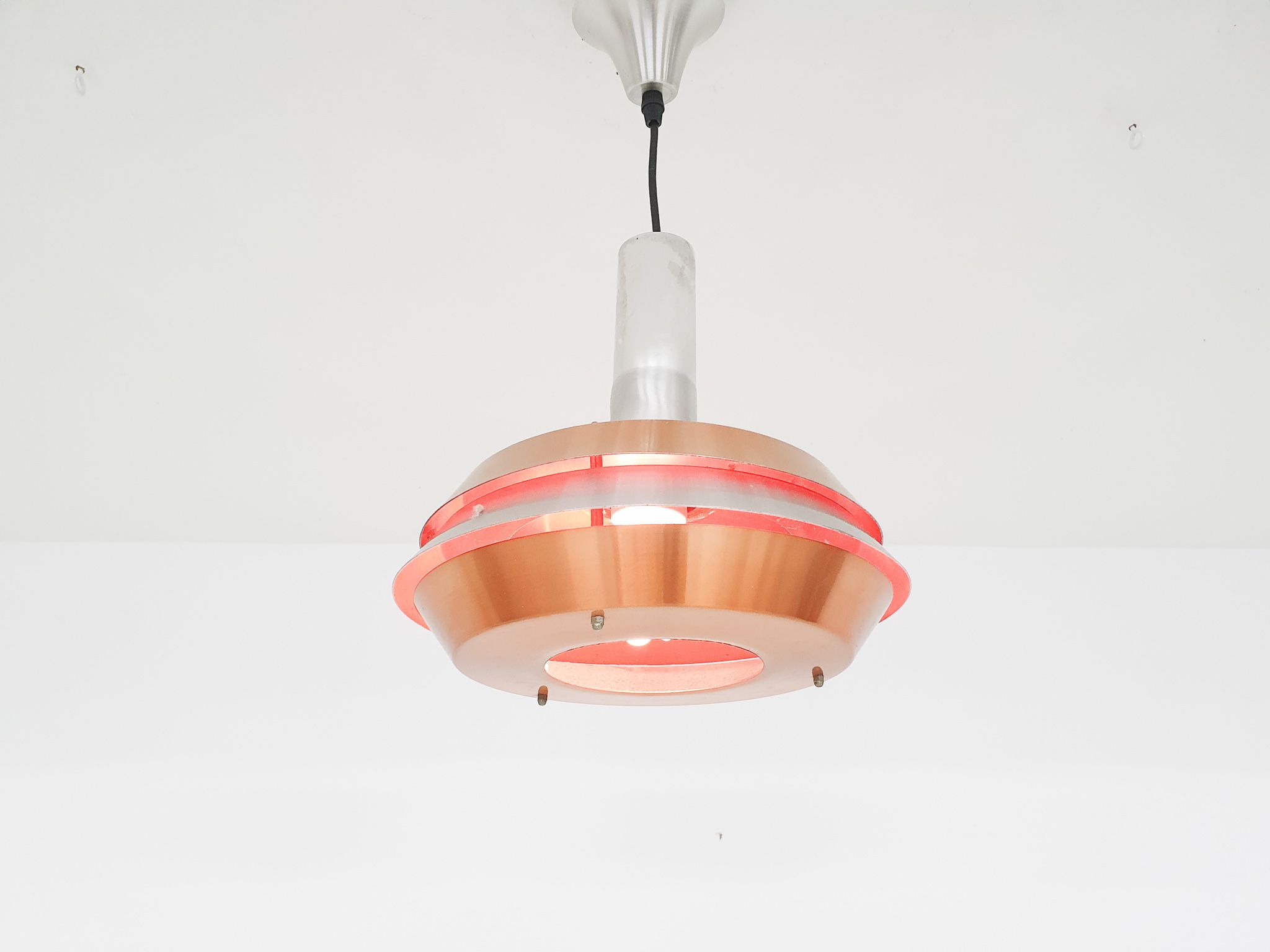 Suspension Carl Thore pour granhaga lights Suède années 1960