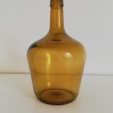 Vintage amber demijohn