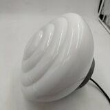 Opaline art deco pendant light