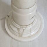 Luminous Alabaster Column Stand