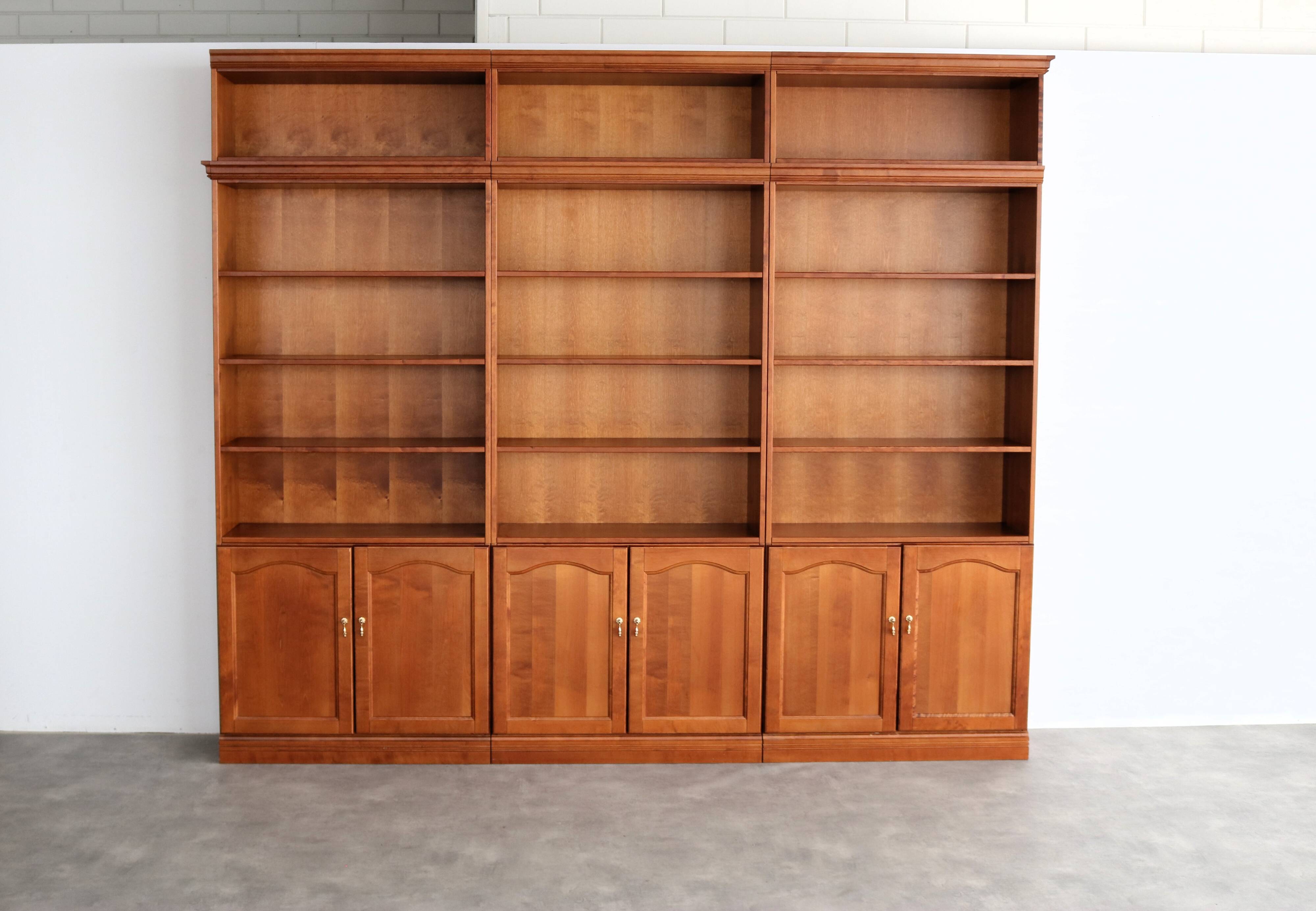 Vintage library cabinet | wall unit | bookcase | swedish