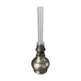 Lampe à pétrole en étain