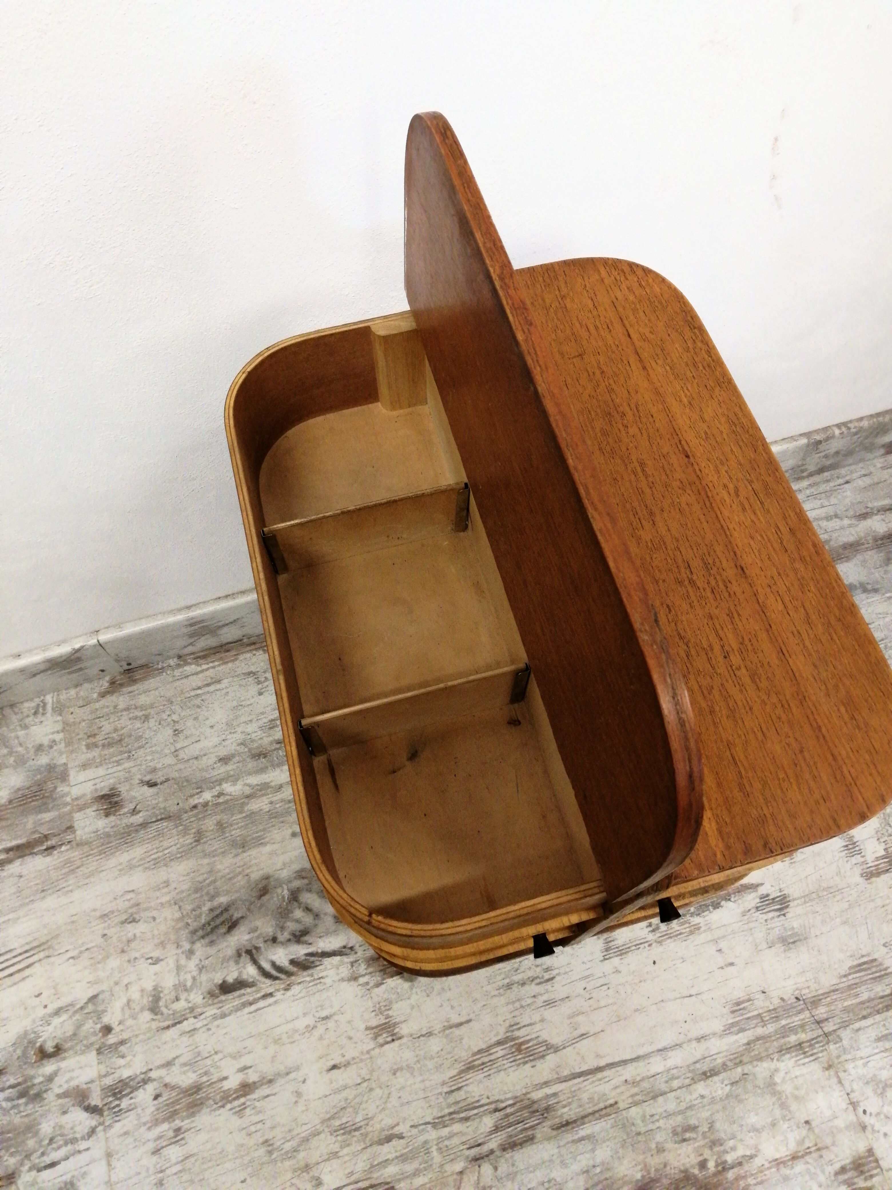 Scandinavian sewing basket