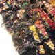 Moroccan Berber carpet Boucherouite 194x128cm