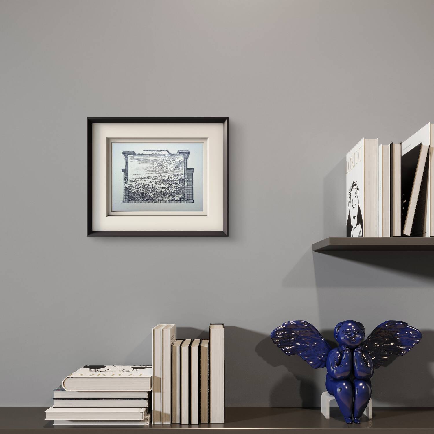 Printed in 1970, Marseille, Bouches-du-Rhône. Original vintage.