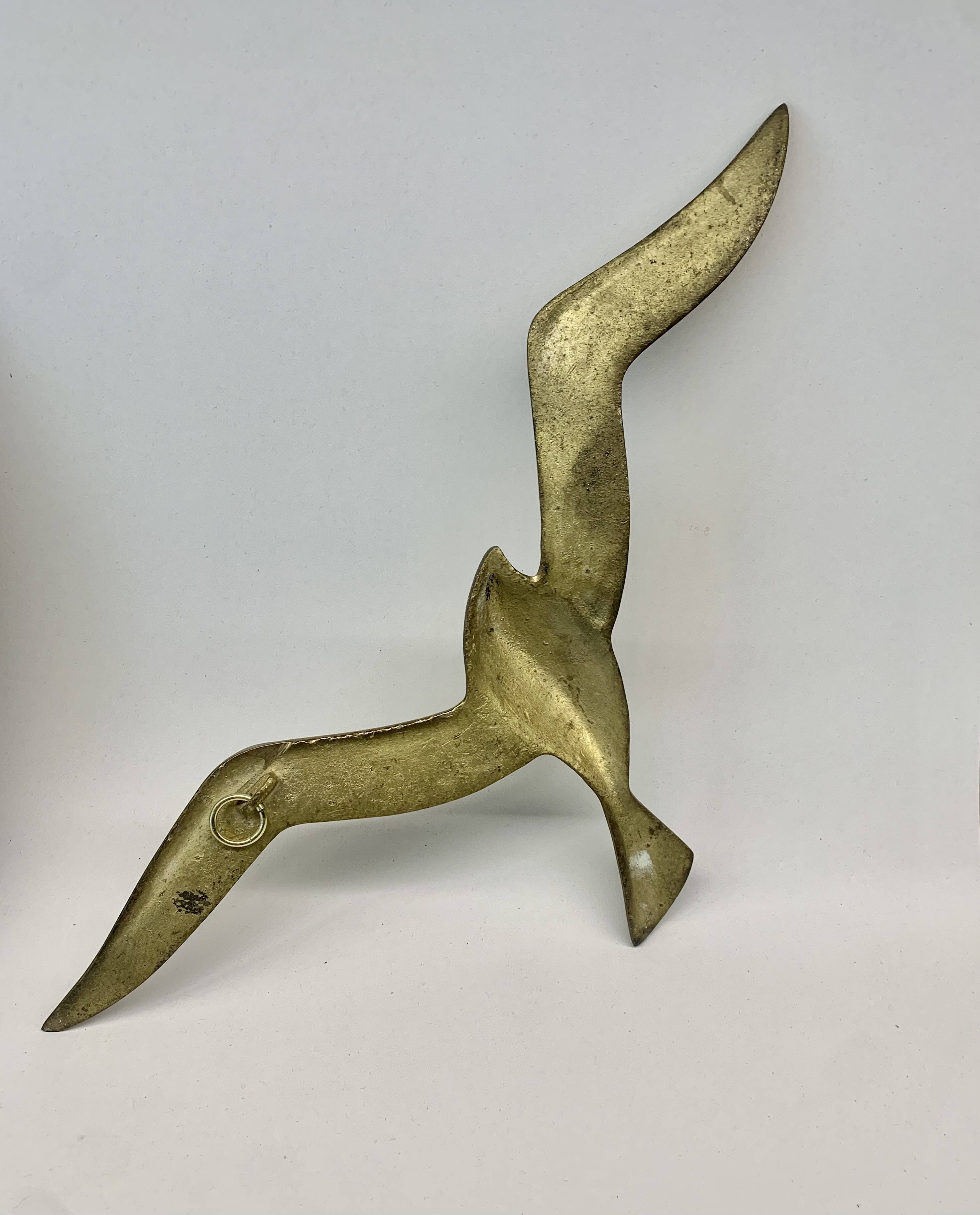Brass bird, 1960s
