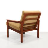 Ensemble de deux chaises Capella en teck par Illum Wikkelso