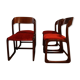Set of 4 chairs baumann vintage 1960